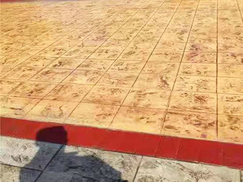藝術(shù)壓花地坪