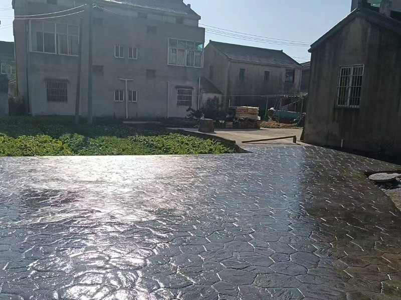 壓花地坪效果